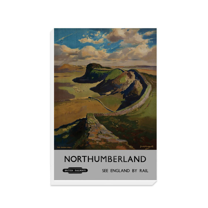 Northumberland, The Roman Wall - Canvas