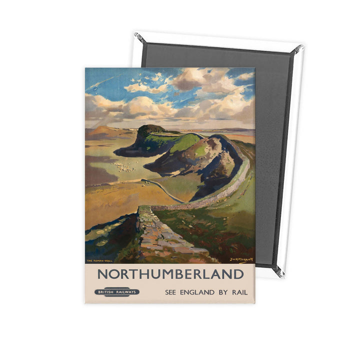 Northumberland British Railways Fridge Magnet