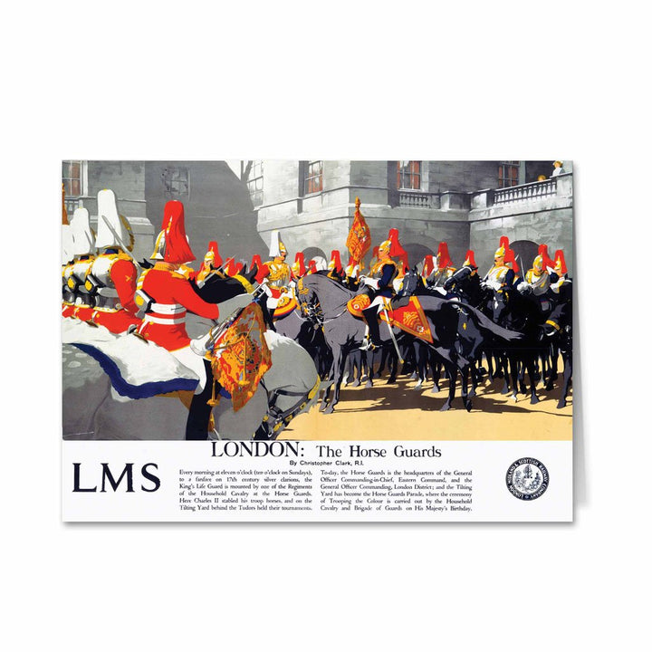 London: The Horse Guards Greeting Card
