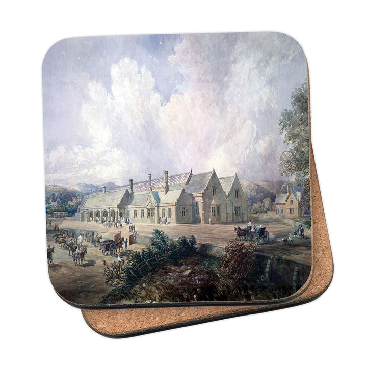 Farm Market Drawing Coaster