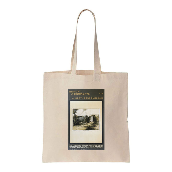 Historic Monuments in North East England No 4 Rievaulx Abbey - Canvas Tote Bag