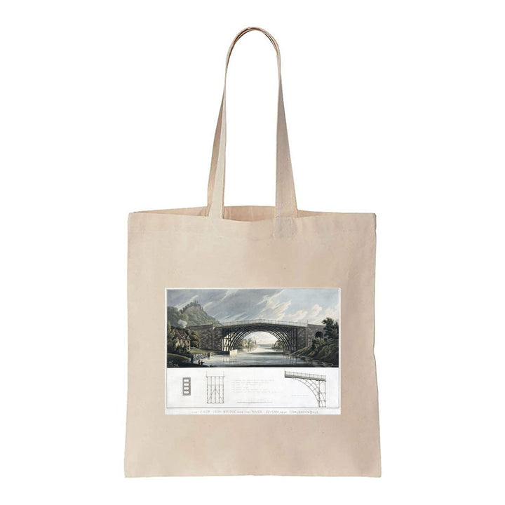 The Cast Iron Bridge over River Severn - Canvas Tote Bag