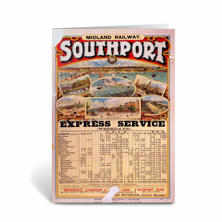 Southport - Express Service Greeting Card