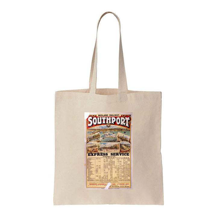 Southport - Express Service - Canvas Tote Bag
