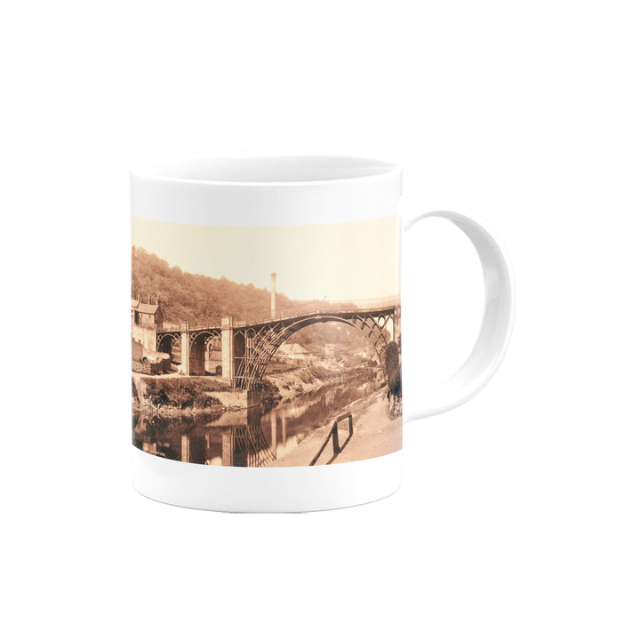 The Cast Iron Bridge over River Severn Mug