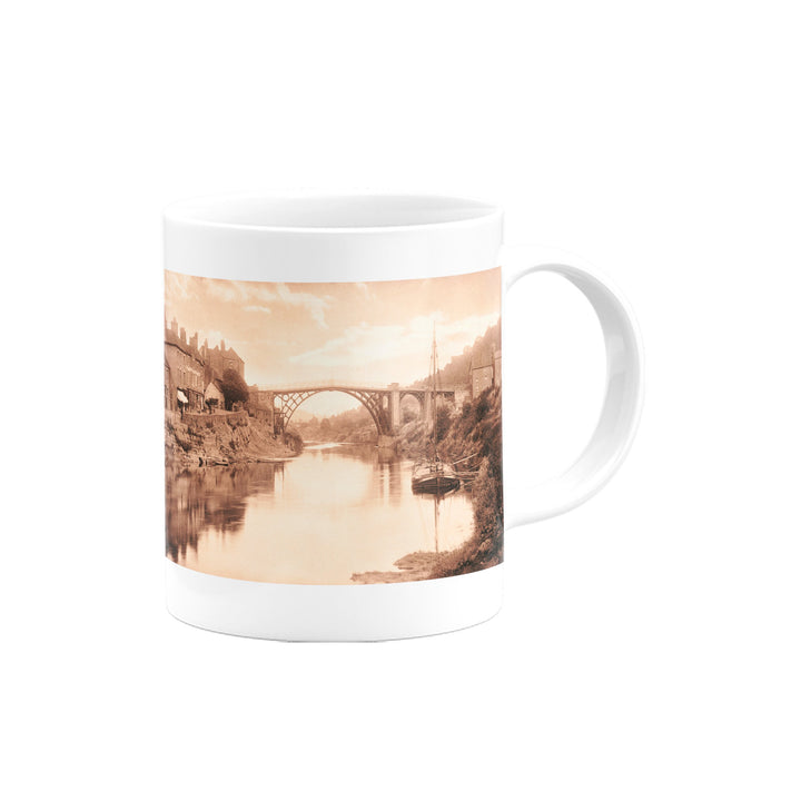 The Cast Iron Bridge over River Severn Mug