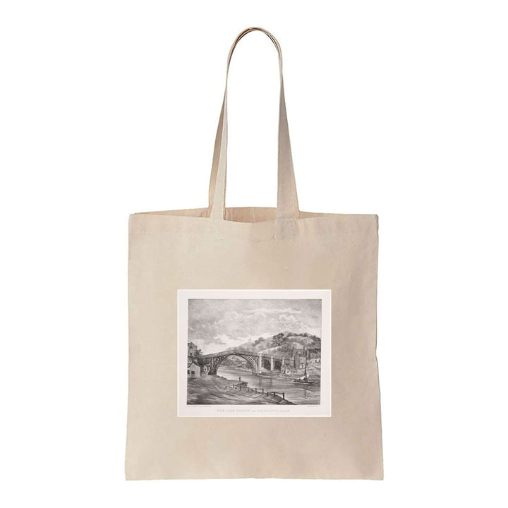 The Cast Iron Bridge over River Severn - Canvas Tote Bag