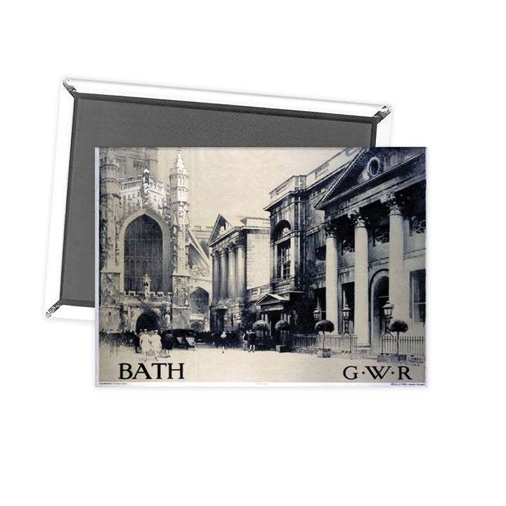Bath Historic GWR Fridge Magnet