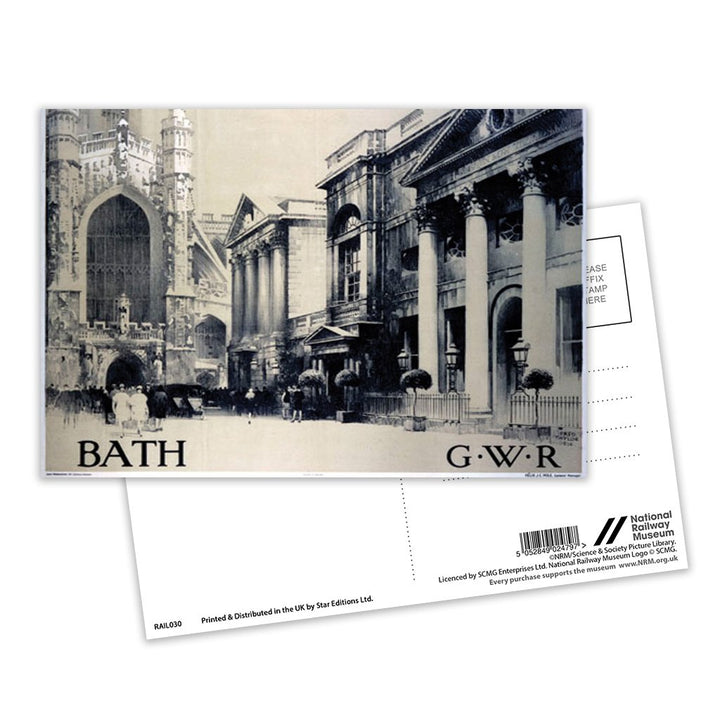 Bath, Historic GWR Postcard Pack of 8