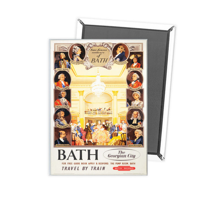 Bath The Georgian City Fridge Magnet