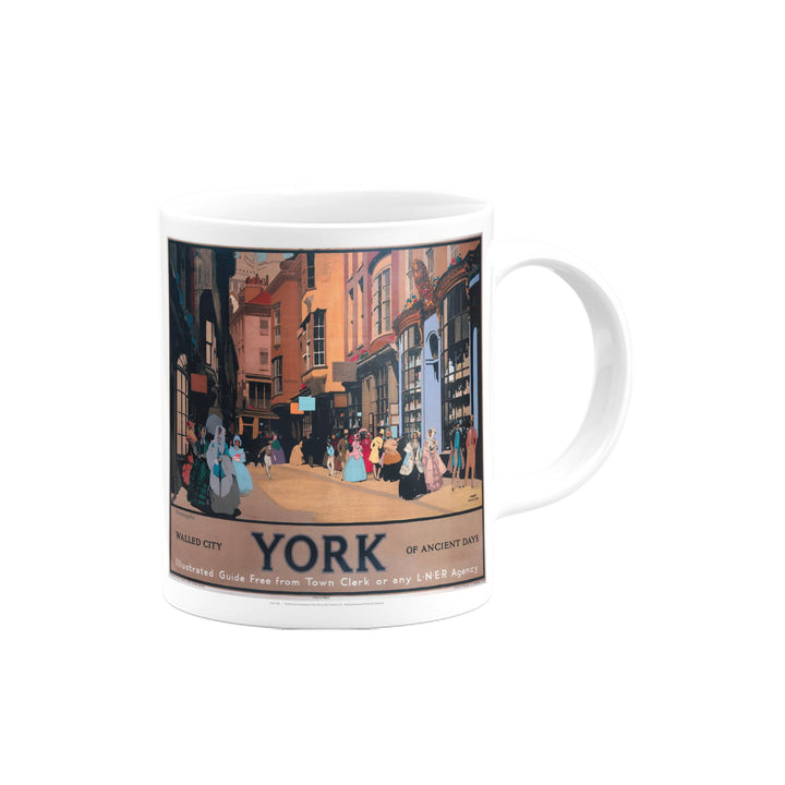 York, Walled City of Ancient Days Mug