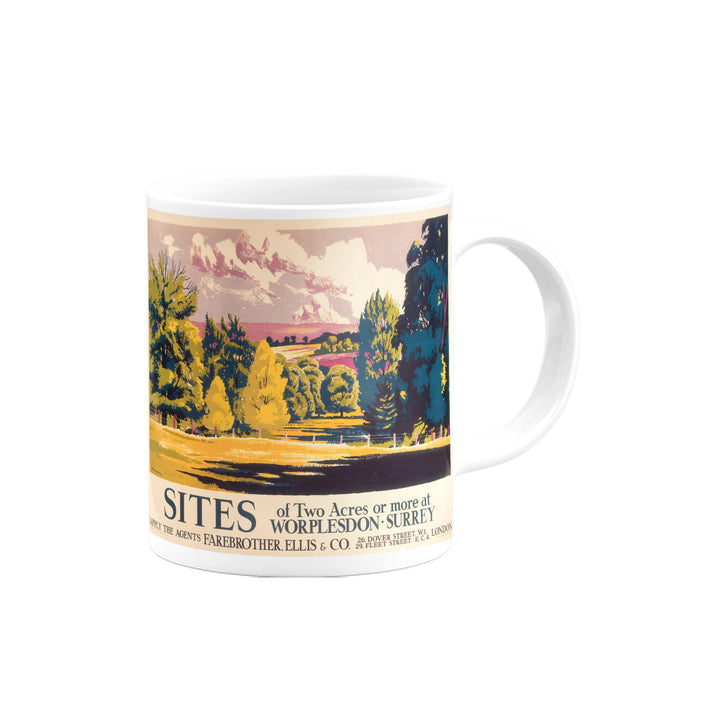 Worplesdon, Surrey Mug