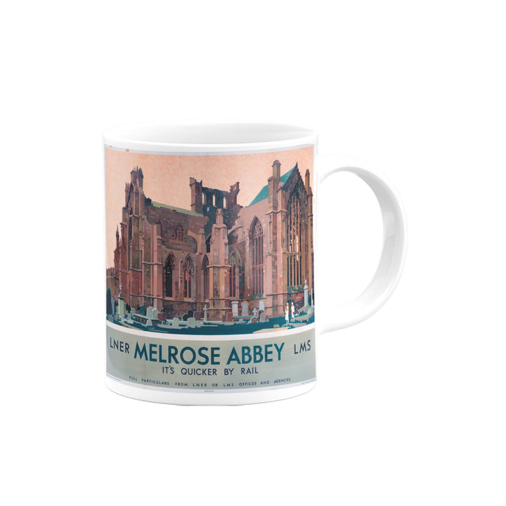 Melrose Abbey LNER Mug