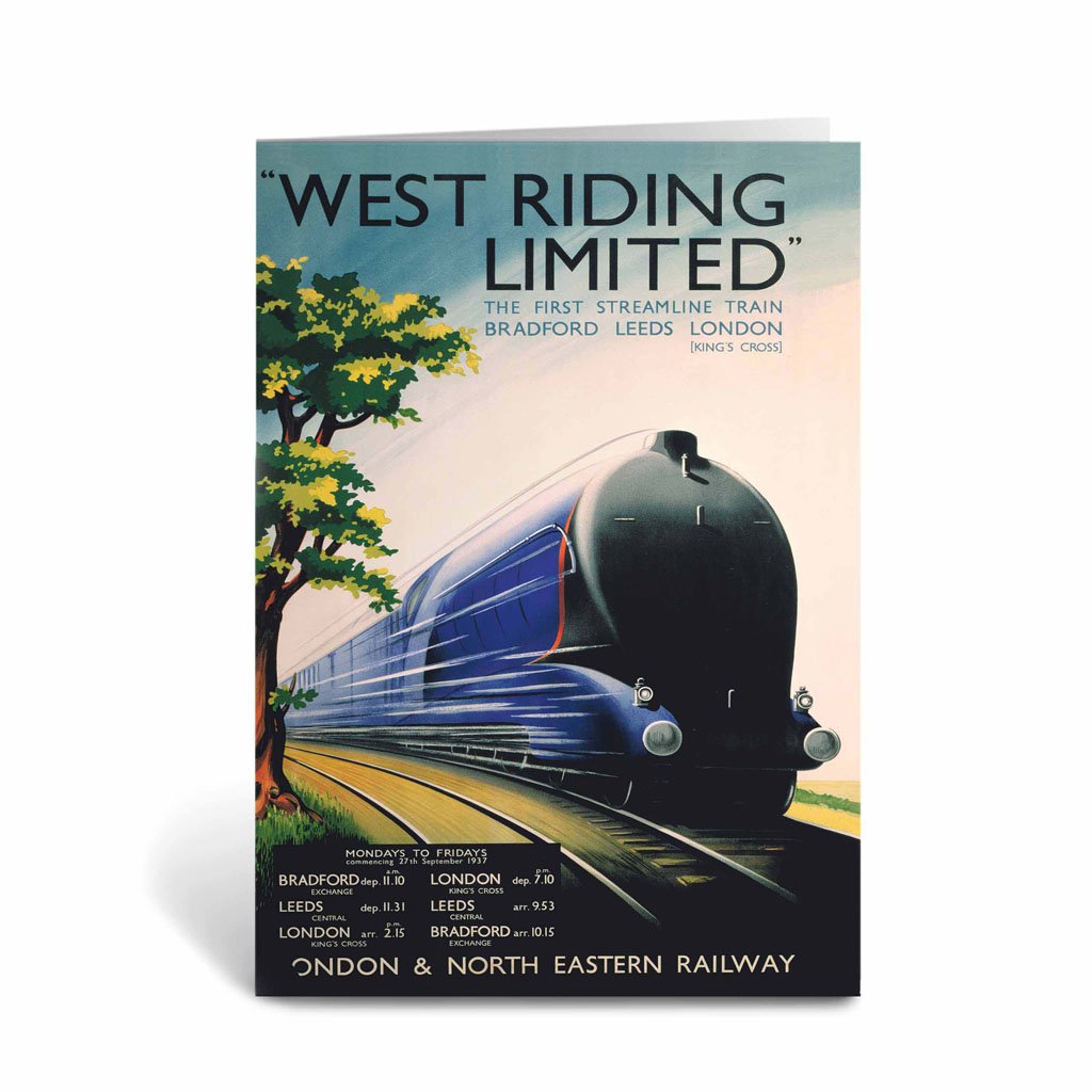 West Riding Limited - Leeds, Bradford, London Greeting Card