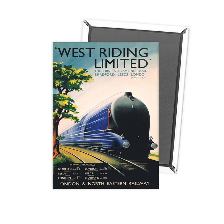 West Riding Limited Leeds, Bradford LNER Fridge Magnet