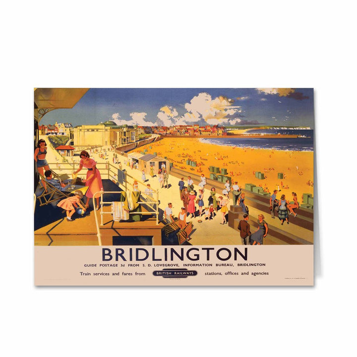 Bridlington - British Railways Greeting Card