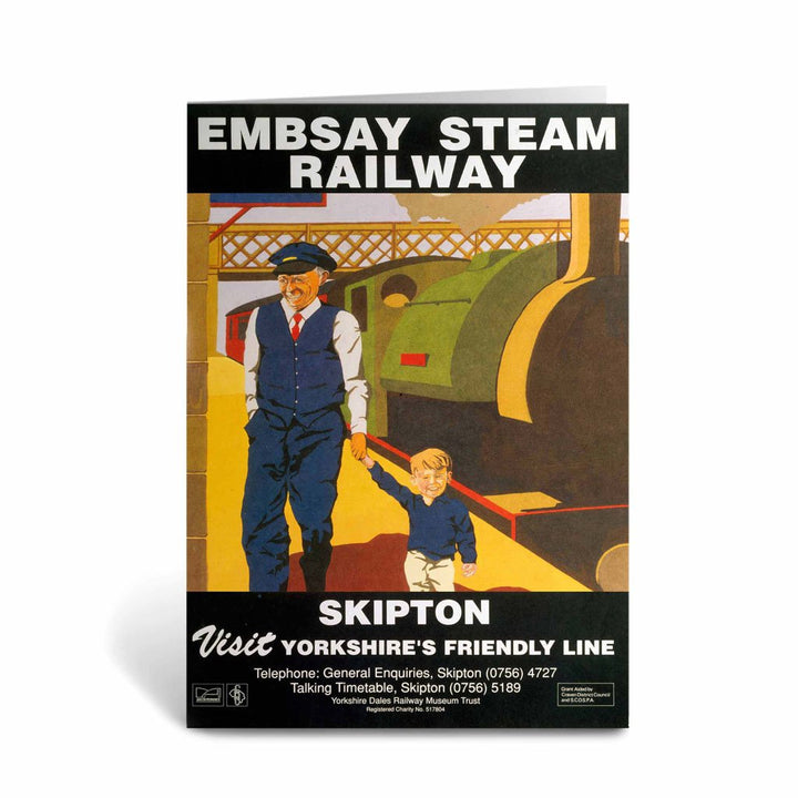 Embsay Steam Railway - Skipton Greeting Card