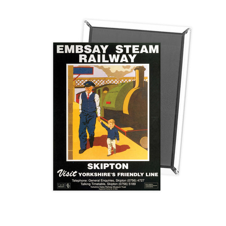 Embsay Steam Railway Skipton Fridge Magnet