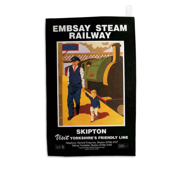 Embsay Steam Railway - Skipton - Tea Towel