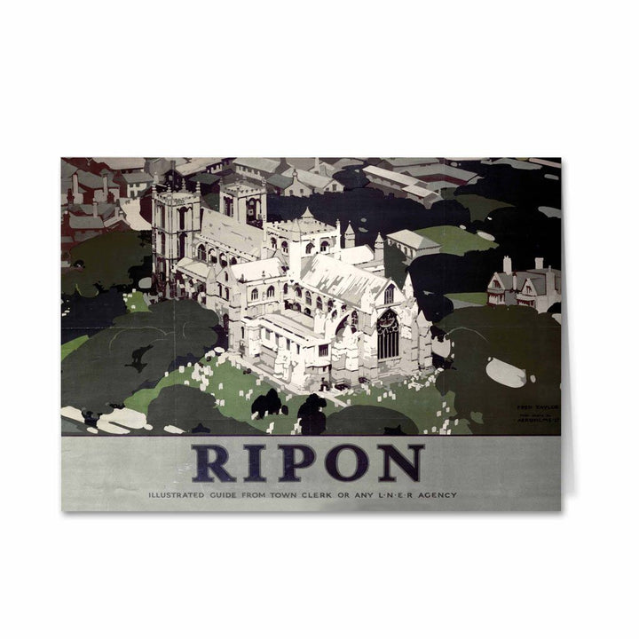 Ripon - LNER Greeting Card