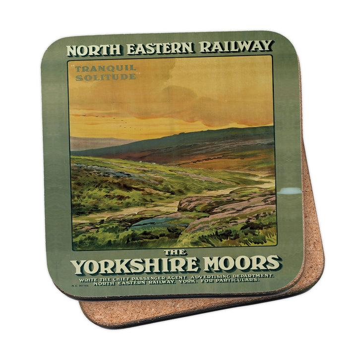 The Yorkshire Moors, Tranquil Solitude Coaster