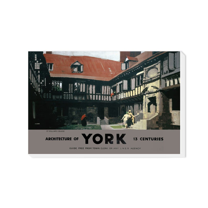 York, Architecture of 13 Centuries - Canvas