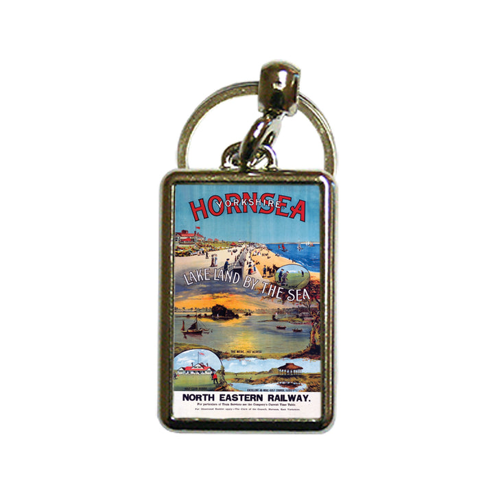Hornsea, Yorkshire - Lake land by the Sea - Metal Keyring