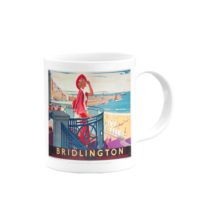 Bridlington - It's Quicker By Rail Mug