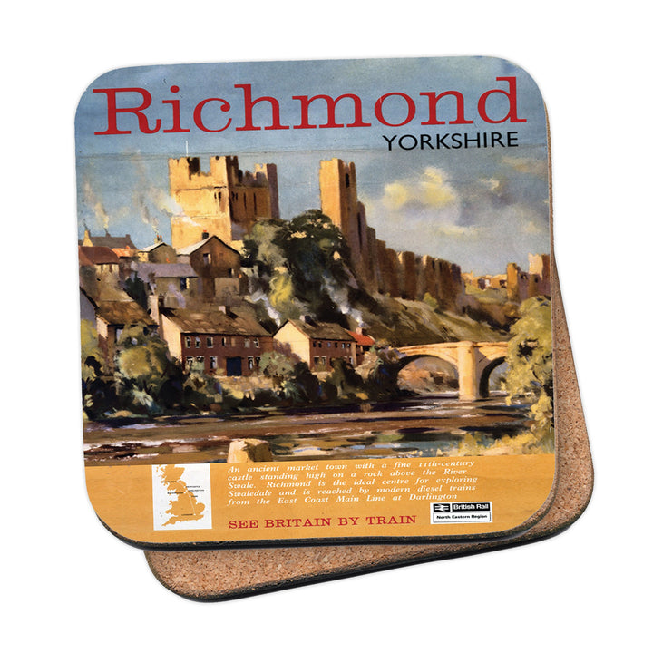 Richmond Yorkshire - See Britain By Train Coaster