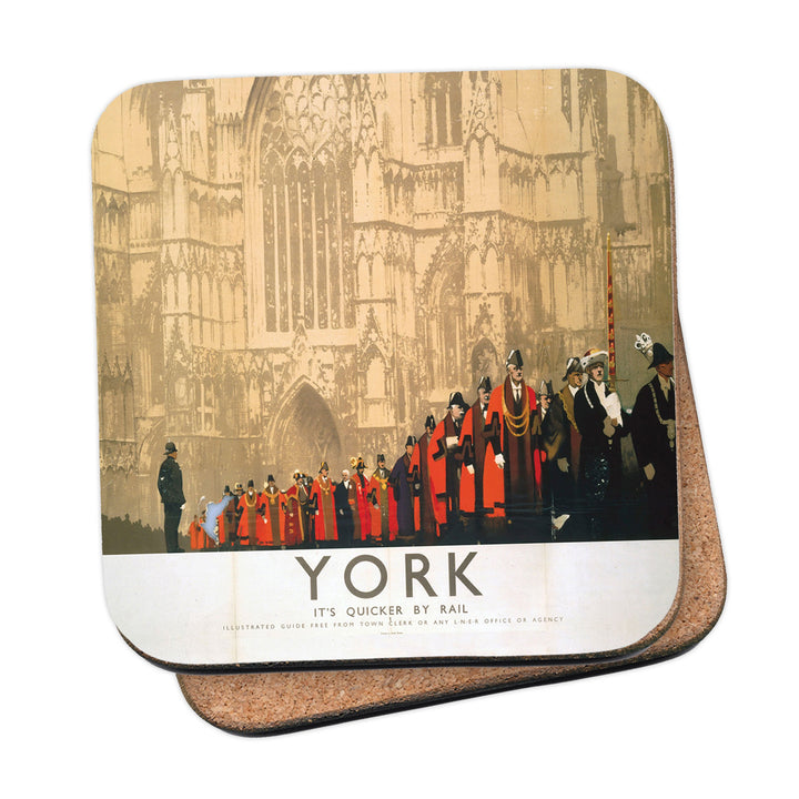 York, Cathedral Procession Coaster