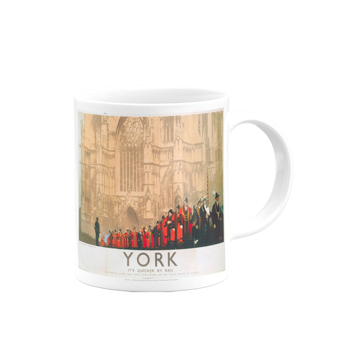 York, Cathedral Procession Mug