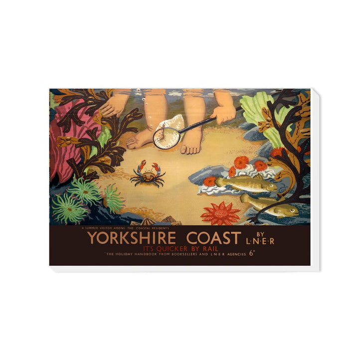 Yorkshire Coast - Summer Visitor - Canvas
