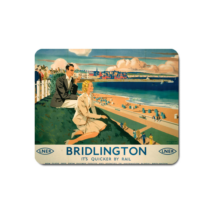 Bridlington - It's Quicker By Rail - Mouse Mat