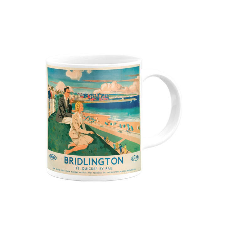 Bridlington - It's Quicker By Rail Mug