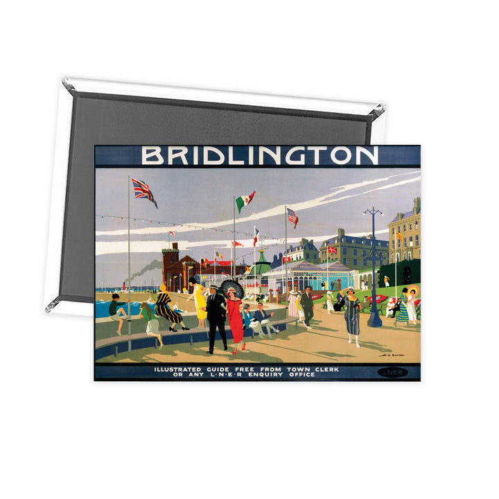 Bridlington It's Quicker By Rail LNER Fridge Magnet