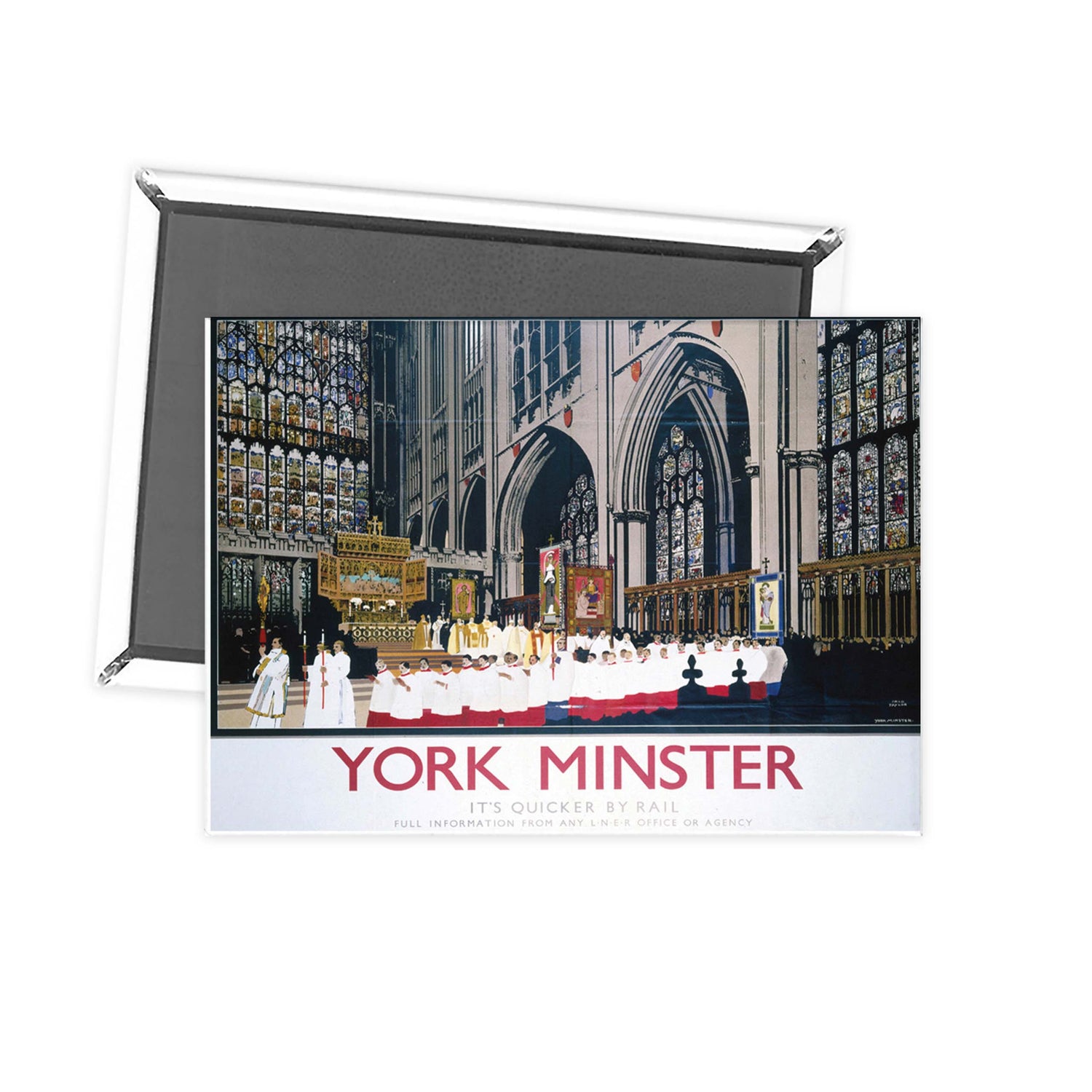 York Minster Choir Fridge Magnet
