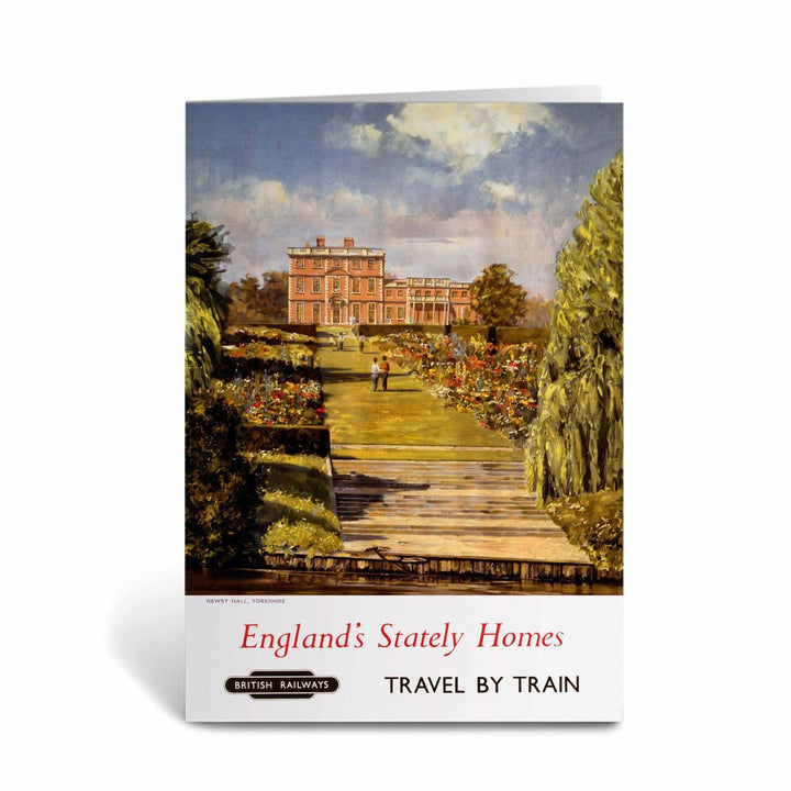 England's Stately Homes - Newby Hall, Yorkshire Greeting Card