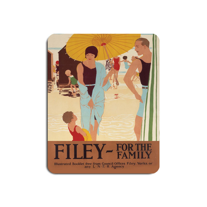 Filey for the Family LNER - Mouse Mat