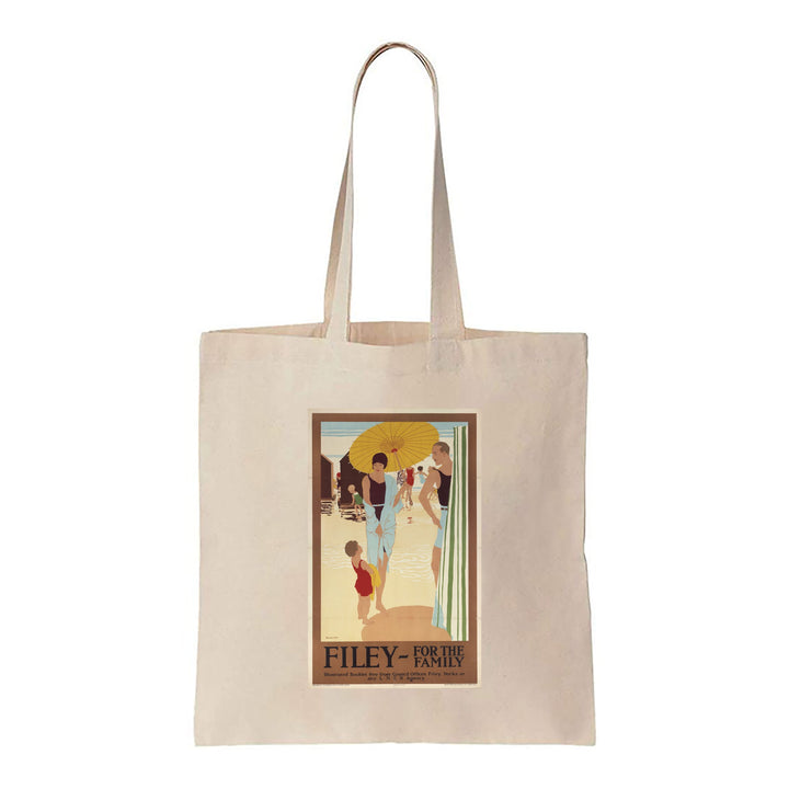 Filey for the Family LNER - Canvas Tote Bag