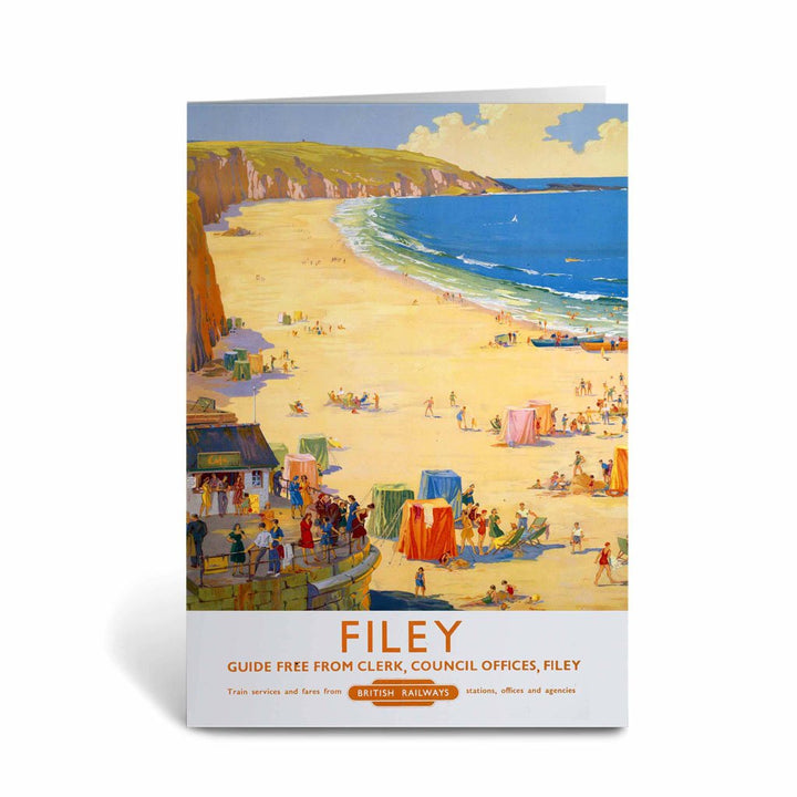 Filey Greeting Card