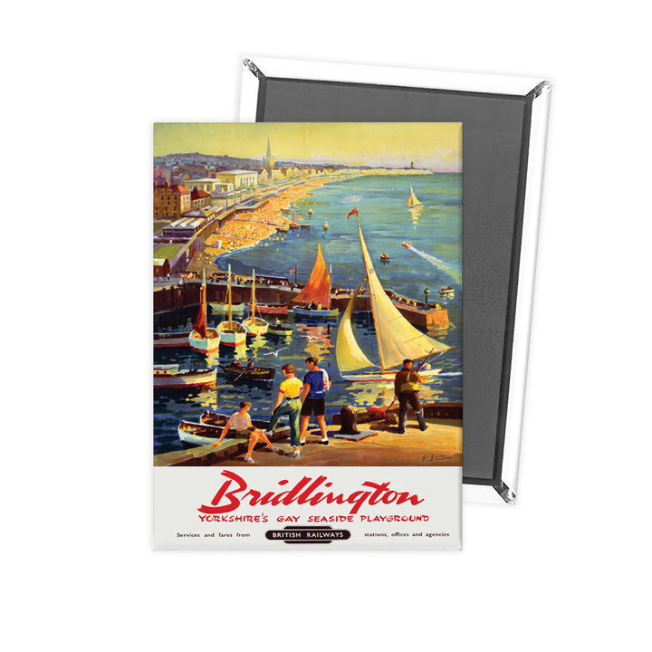 Bridlington Yorkshire's Gay Seaside playground Fridge Magnet