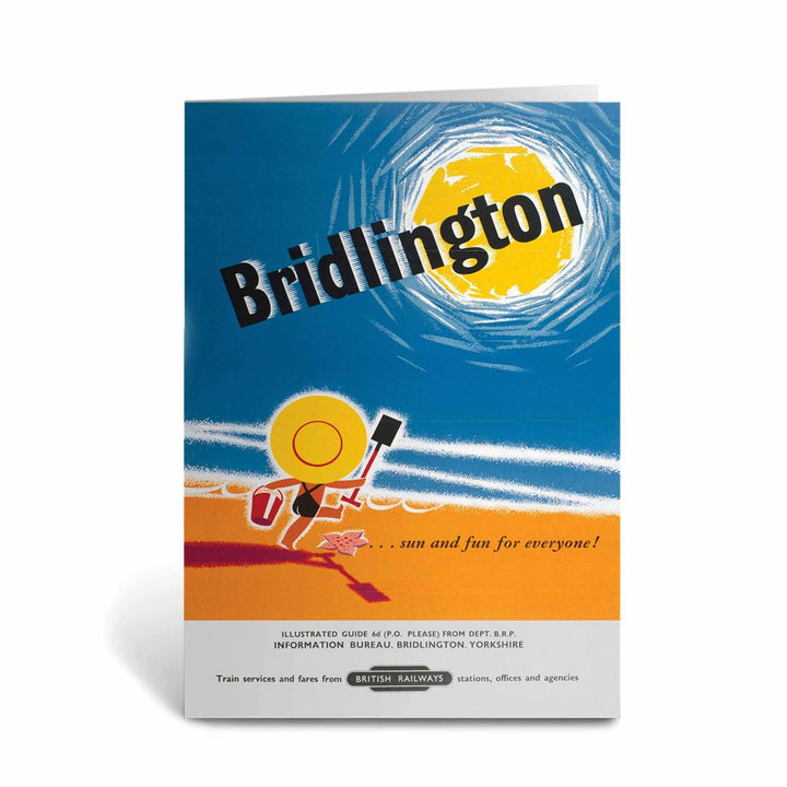 Bridlington, Sun and Fun for Everyone! Greeting Card