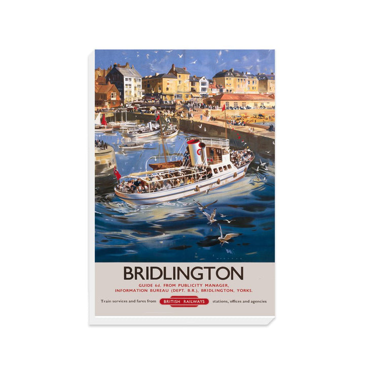Bridlington Port from the Sea - Canvas