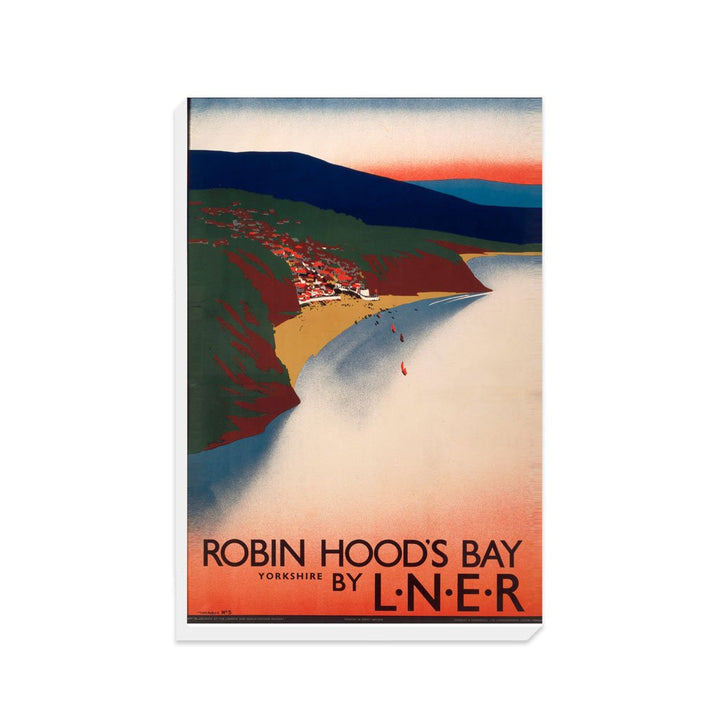 Robin Hood's Bay, Yorkshire - Canvas