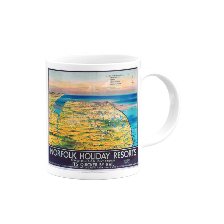 Norfolk Holiday Resorts Mug