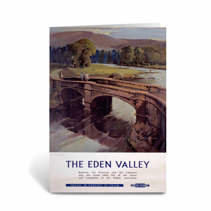 The Eden Valley - Travel in Comfort British Railways Greeting Card