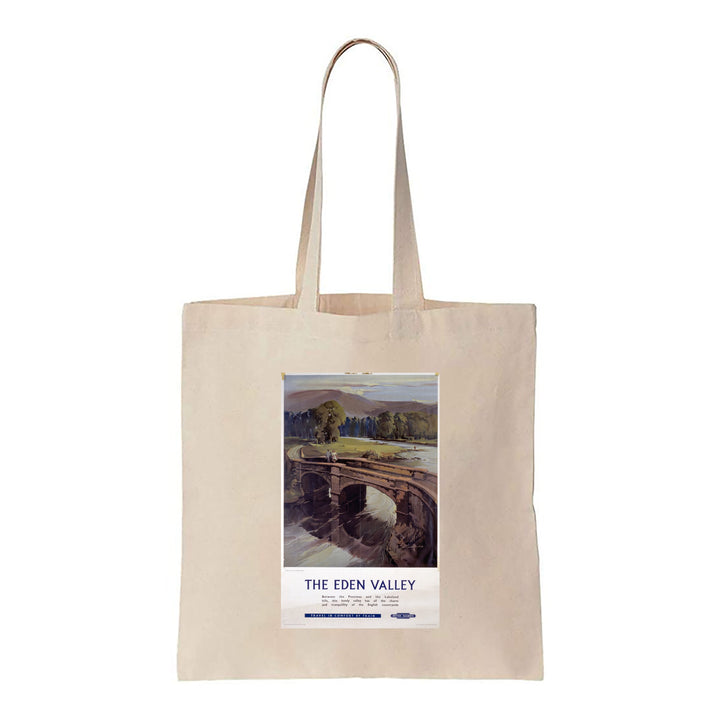 The Eden Valley - Travel in Comfort British Railways - Canvas Tote Bag
