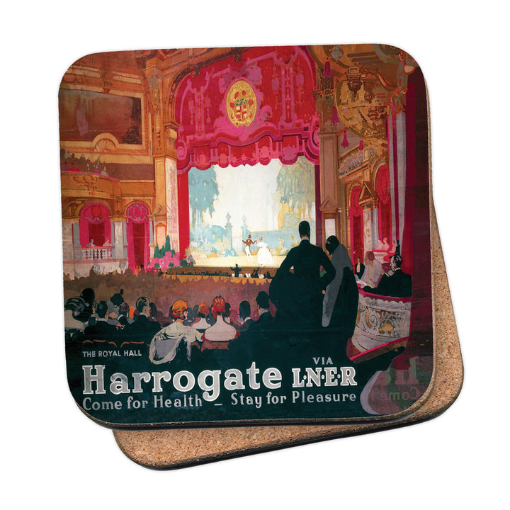 Harrogate Come for Health - The Royal Hall LNER Coaster