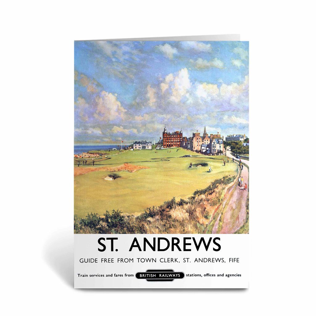 St Andrews, Fife British Railways Greeting Card