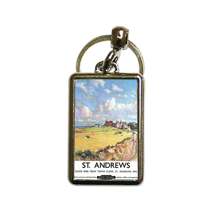 St Andrews, Fife British Railways - Metal Keyring